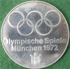 Germany, Munich Olympic Games 1972, sterling silver medal