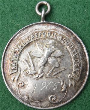 New Zealand, National Daffodil Society, silver prize medal (awarded 1965) by Bock