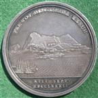 The Siege of Gibraltar 1782, silver medal by Lewis Pingo
