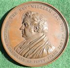 Bath, Reverend William Jay, 50 Years Pastor at Argyle Chapel 1841, bronze medal