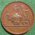 France, Napoleon, Egypt Conquered 1798, bronze medal by Jouannin & Brenet