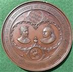 Mayoralty of the City of London, 700th Anniversary 1889, bronze medal by A. Kirkwood & Sons for the Corporation of the City of London