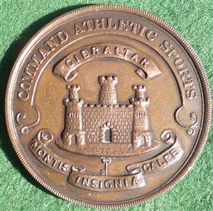 Gibraltar, Command Athletic Sports, bronze prize medal