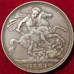 Victoria, Crown 1891