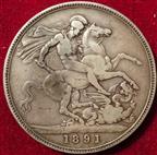 Victoria, Crown 1891