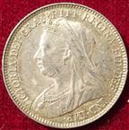 Victoria, Sixpence 1897