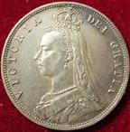 Victoria, Halfcrown 1887