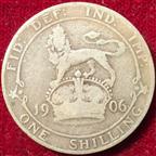 Edward VII, Shilling 1906