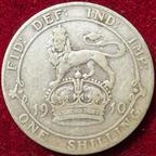 Edward VII, Shilling 1910