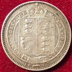 Victoria, Shilling 1887