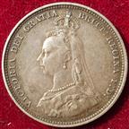 Victoria, Shilling 1887