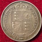 Victoria, Shilling 1887