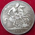 Victoria, Crown 1887