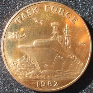 Falklands Task Force medal 1982