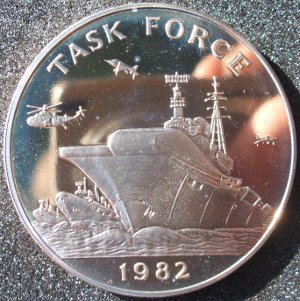 Falklands Task Force medal 1982
