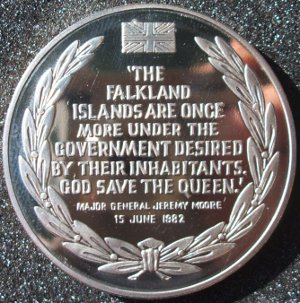 Falklands Task Force medal 1982
