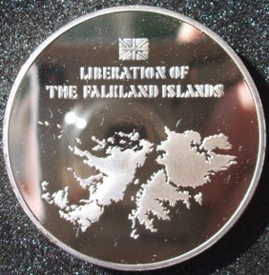 Falklands Liberation medal 1982